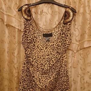 Kardashian Kollection Bling Shouler Tank Top